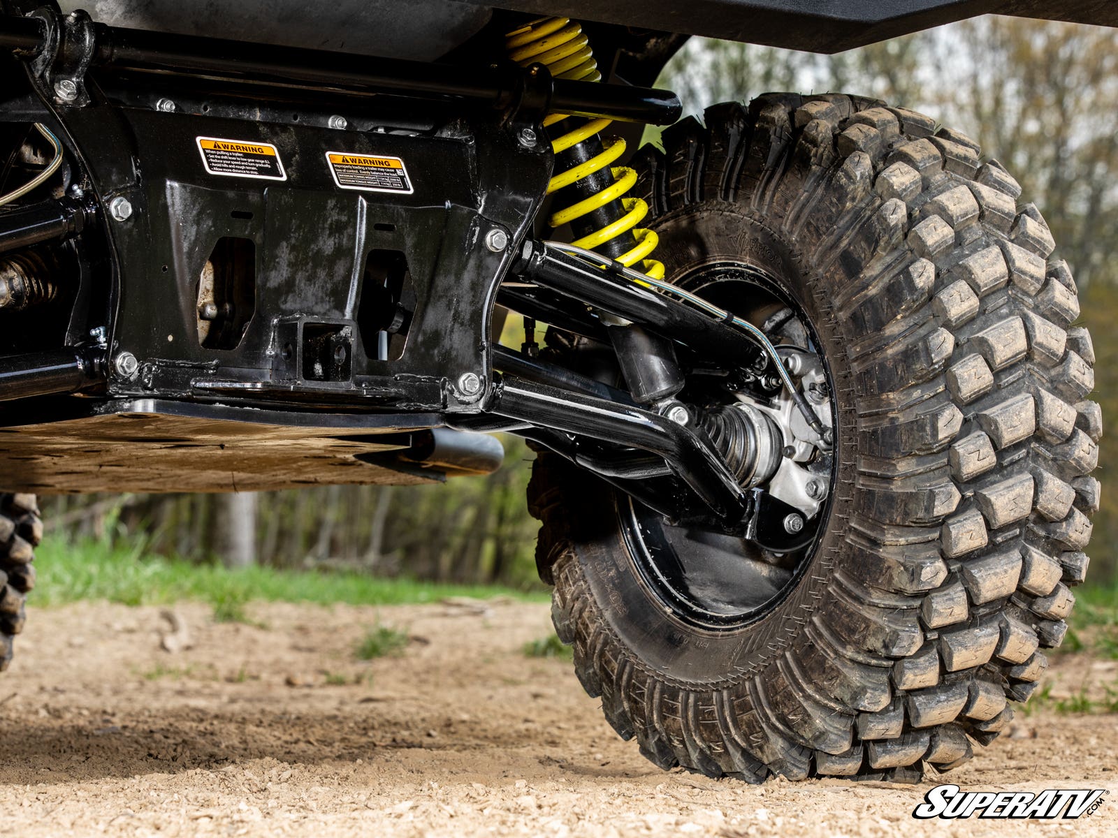 Can-Am Defender HD10 Atlas Pro 2in. Rear Offset A-Arms - Image 3