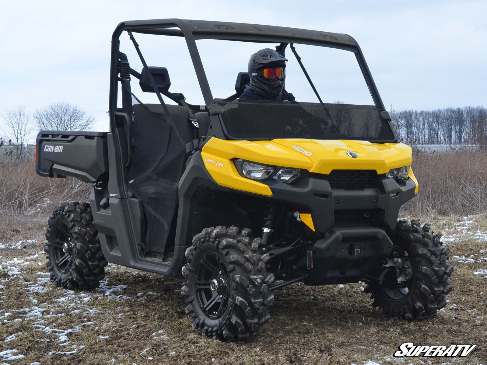 Can-Am Defender HD10 Half Windshield - Image 3