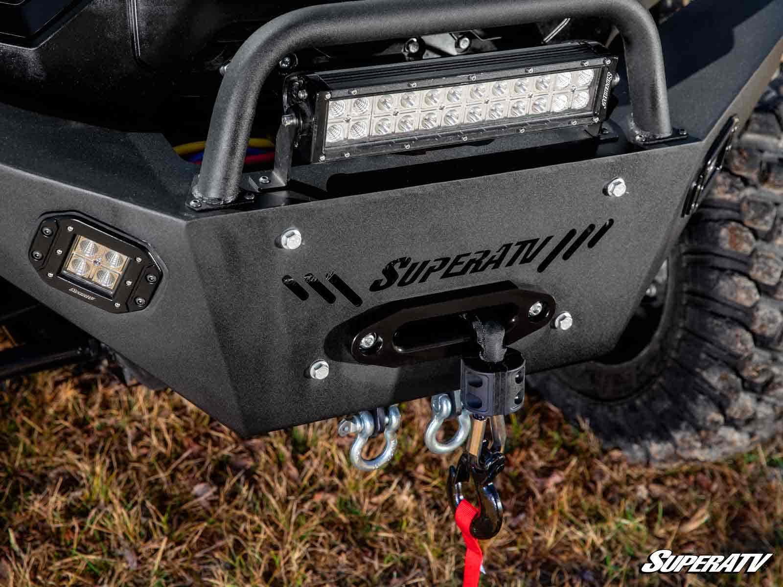 Can-Am Defender HD10 Heavy Weight Winch-Ready Front Bumper - Image 3