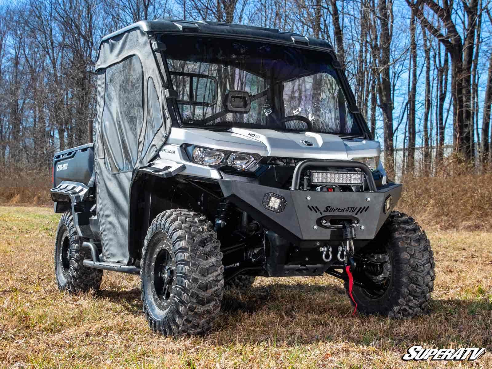 Can-Am Defender HD10 Heavy Weight Winch-Ready Front Bumper - Image 6