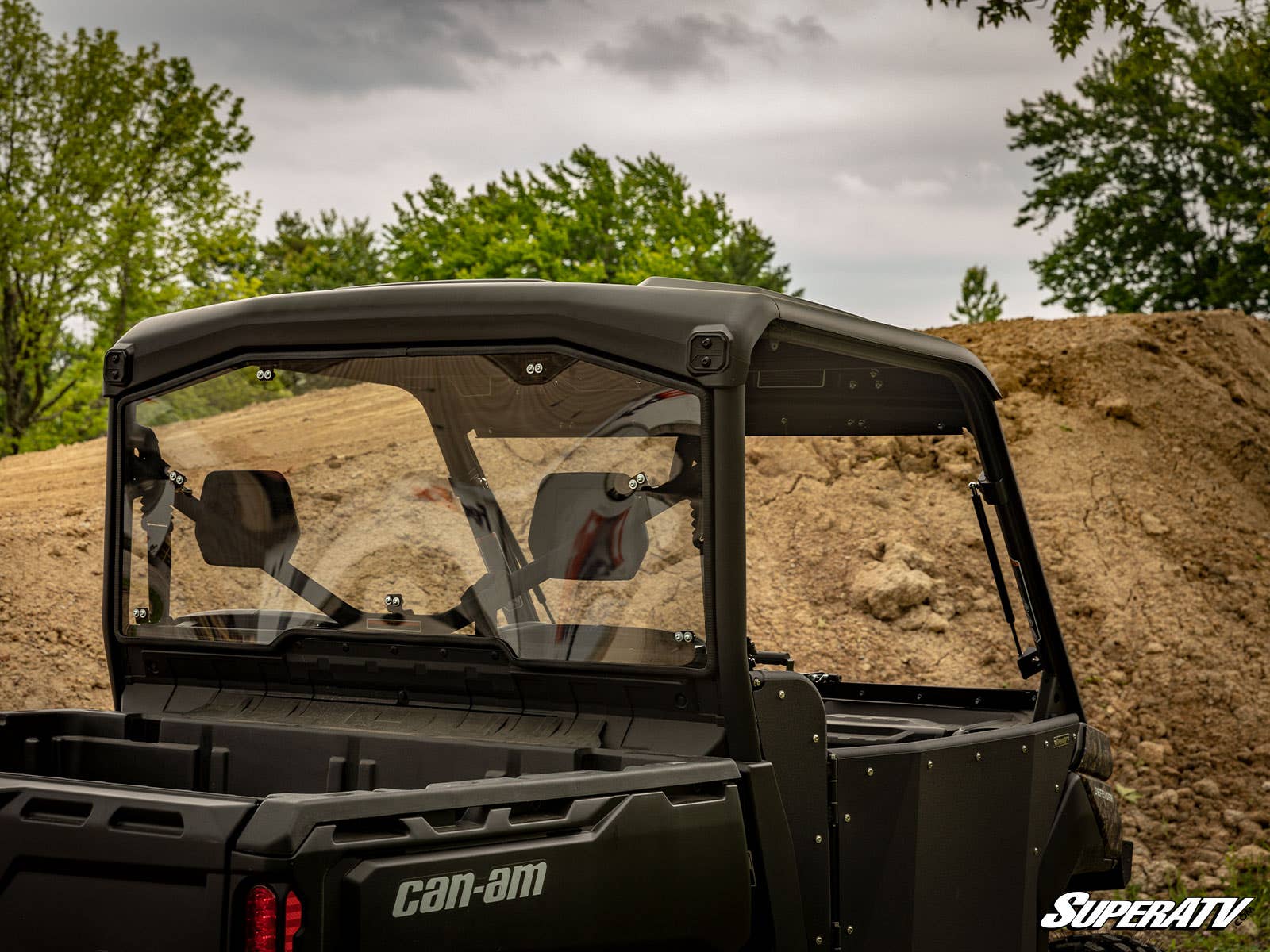 Can-Am Defender HD10 Rear Windshield - Image 2