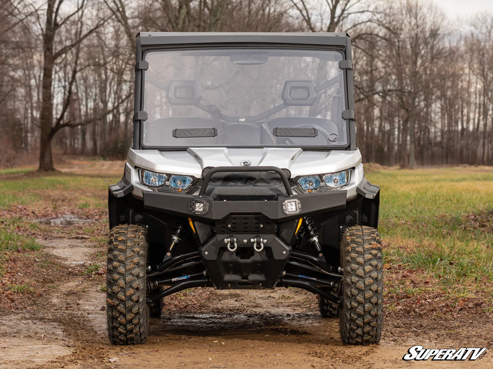 Can-Am Defender HD7 Vented Full Windshield - Image 2