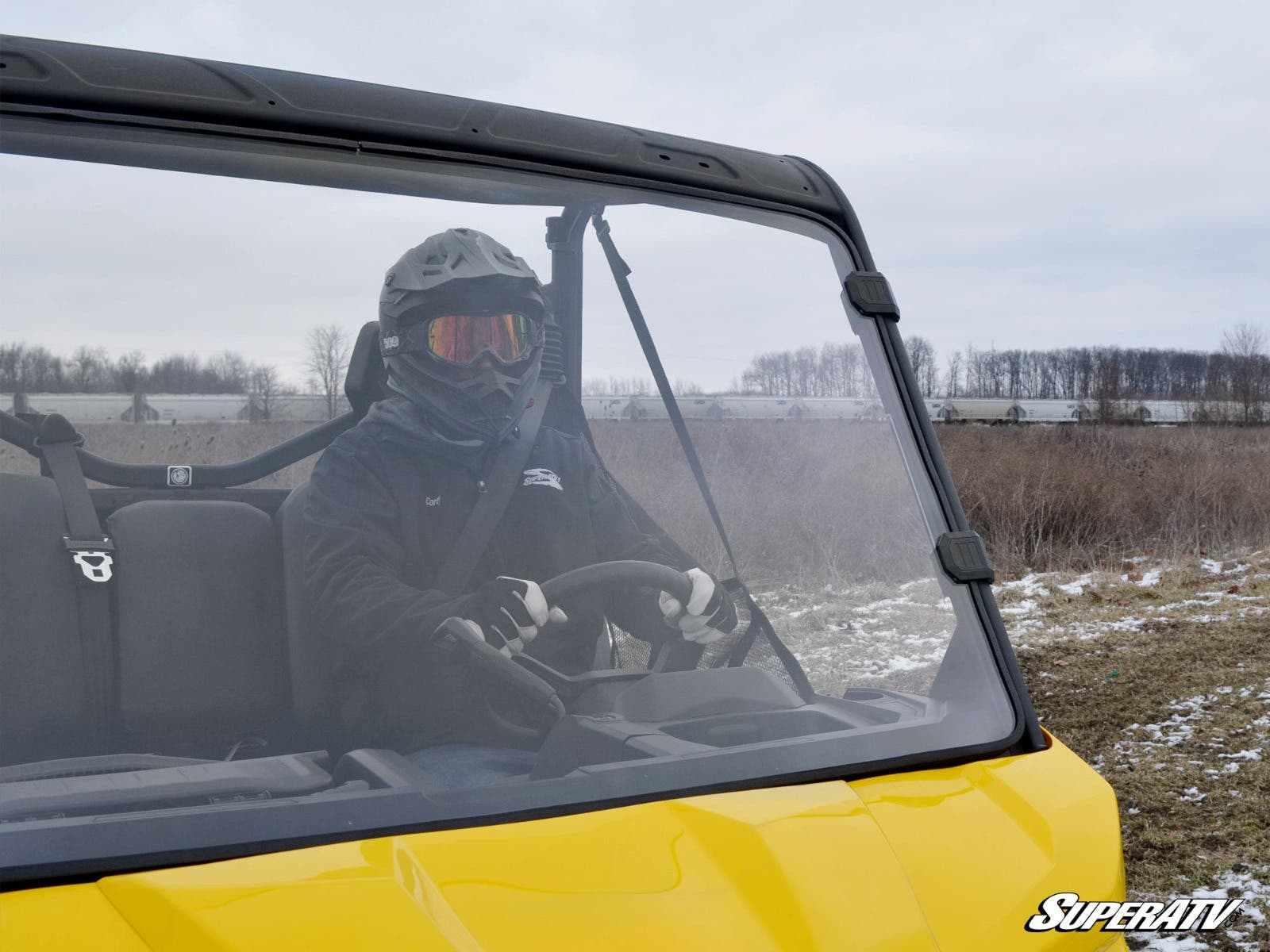 Can-Am Defender HD9 Full Windshield - Image 3