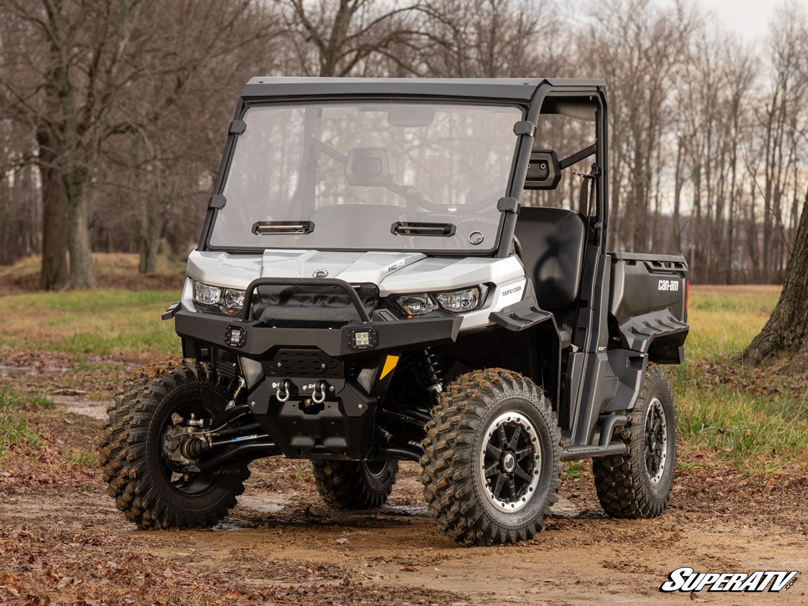 Can-Am Defender HD9 Vented Full Windshield - Image 4