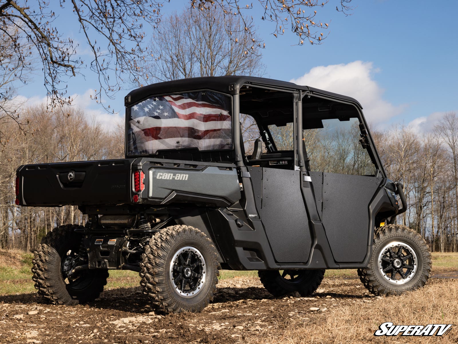 Can-Am Defender MAX HDPE Half Doors - Image 3