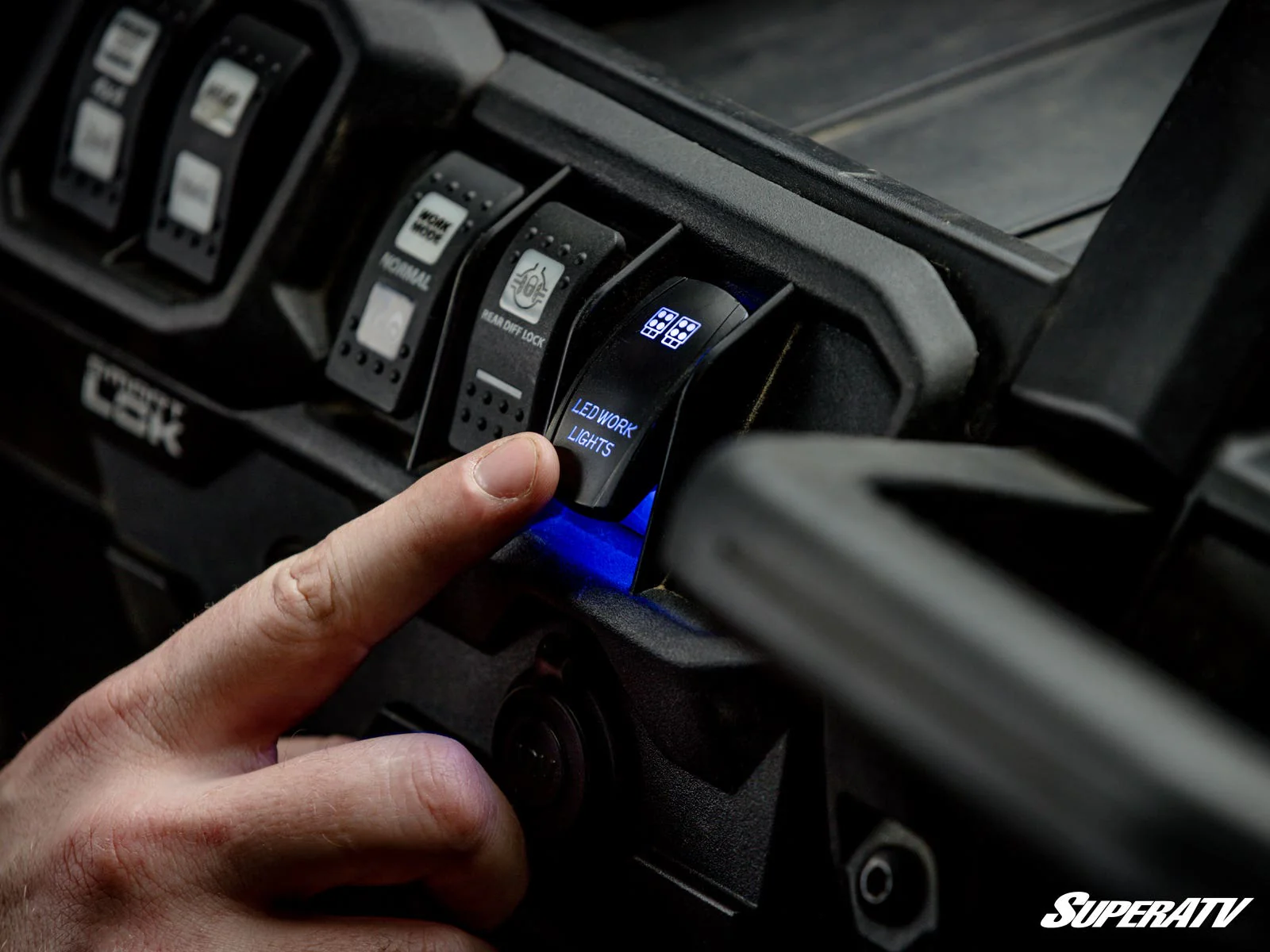 Can-Am Defender Rear-Facing LED Cube Lights - Image 5