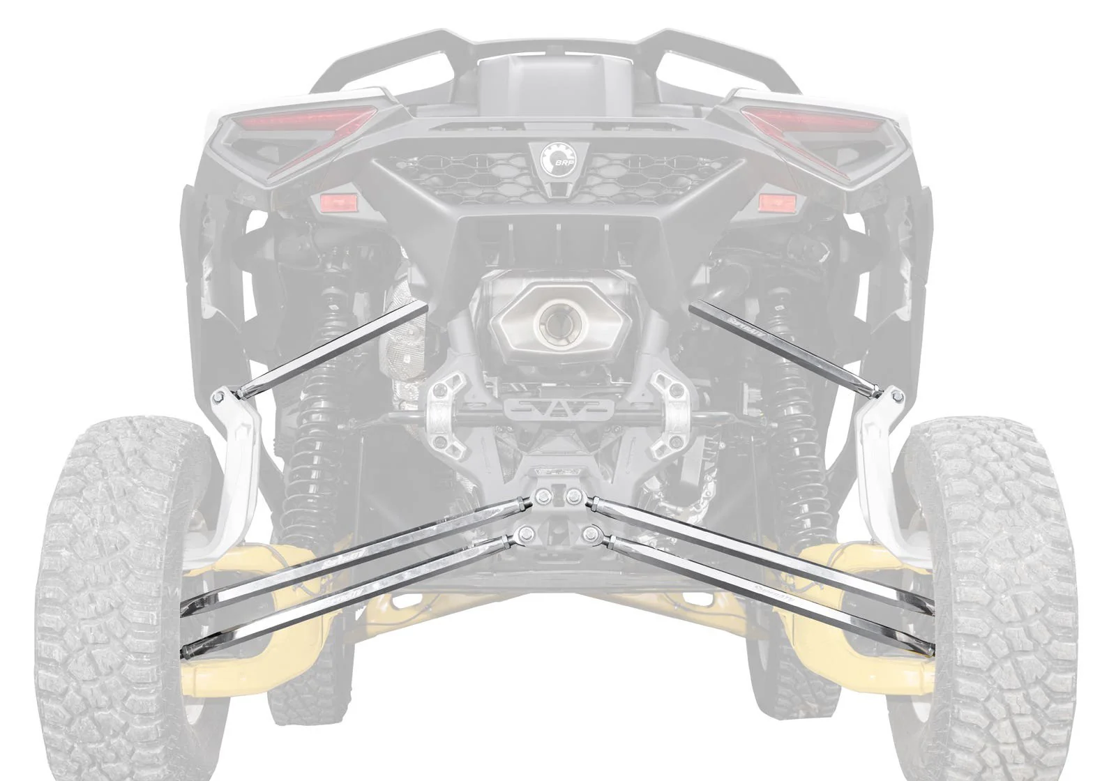 Can-Am Maverick R Billet Aluminum Hex Radius Arms