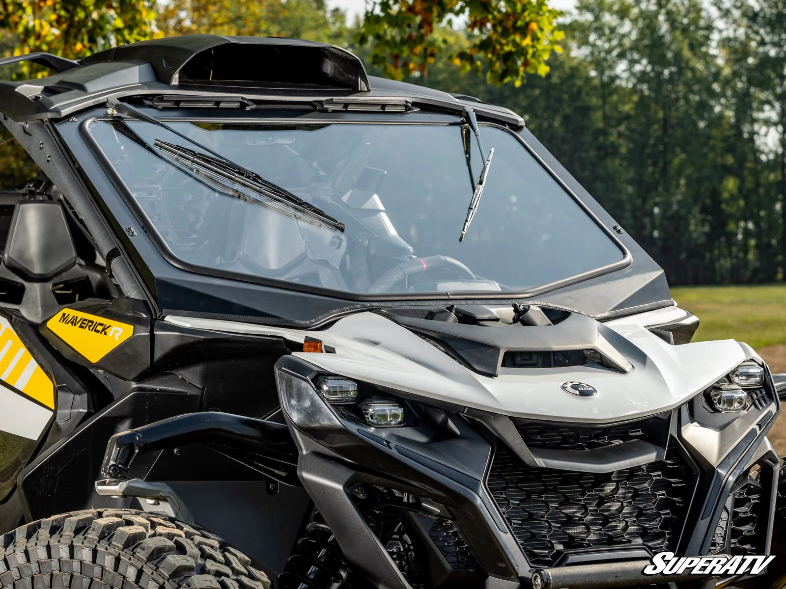 Can-Am Maverick R Glass Windshield - Image 6