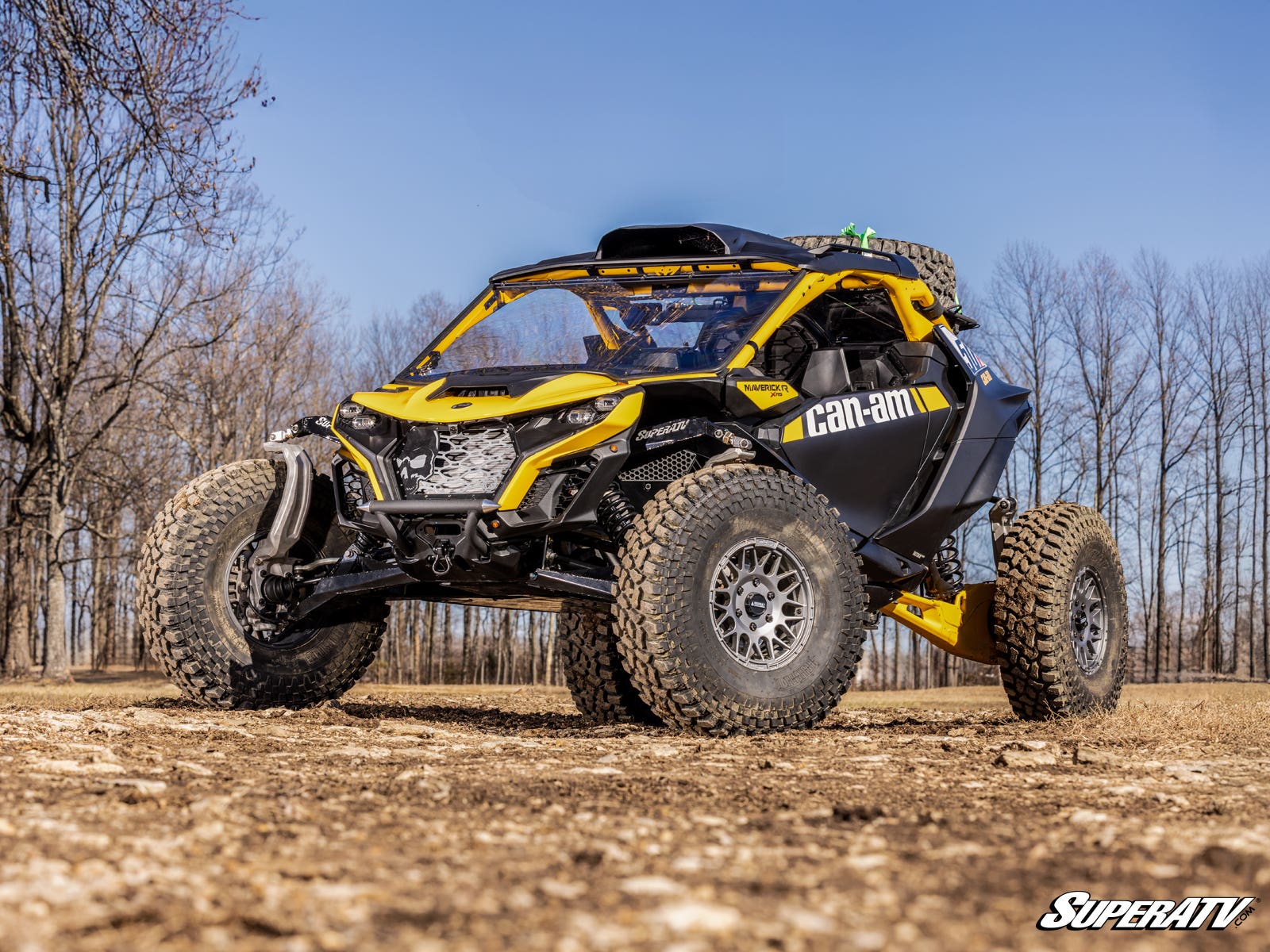 Can-Am Maverick R Skull Style Grille Insert - Image 5