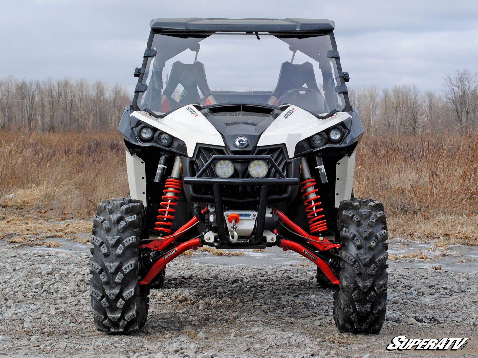 Can-Am Maverick Scratch Resistant Full Windshield - Image 2