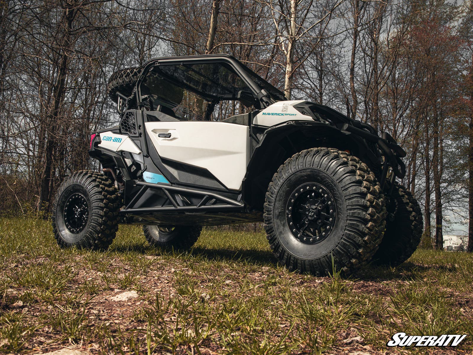Can-Am Maverick Trail Nerf Bars - SuperATV - Image 2