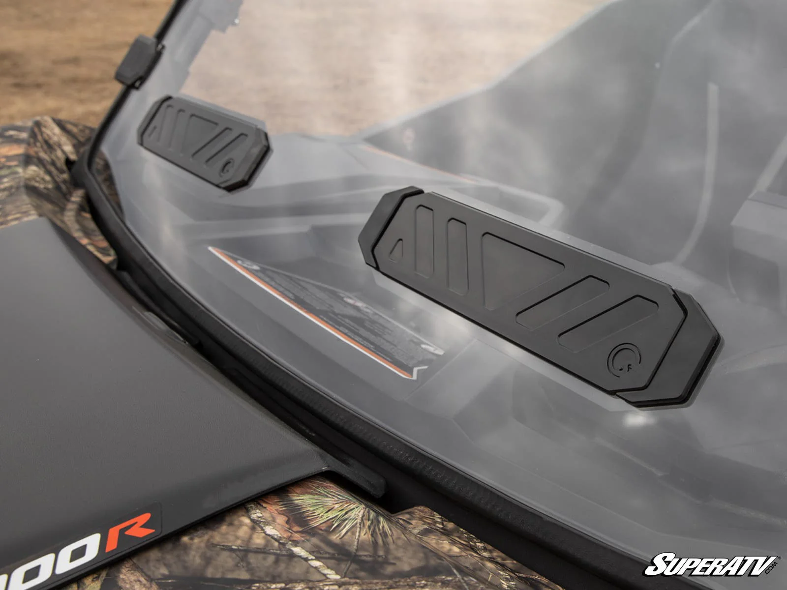 Can-Am Maverick Trail Vented Full Windshield - Image 3