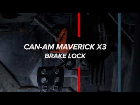 Can-Am Maverick X3 Brake Lock - Image 6