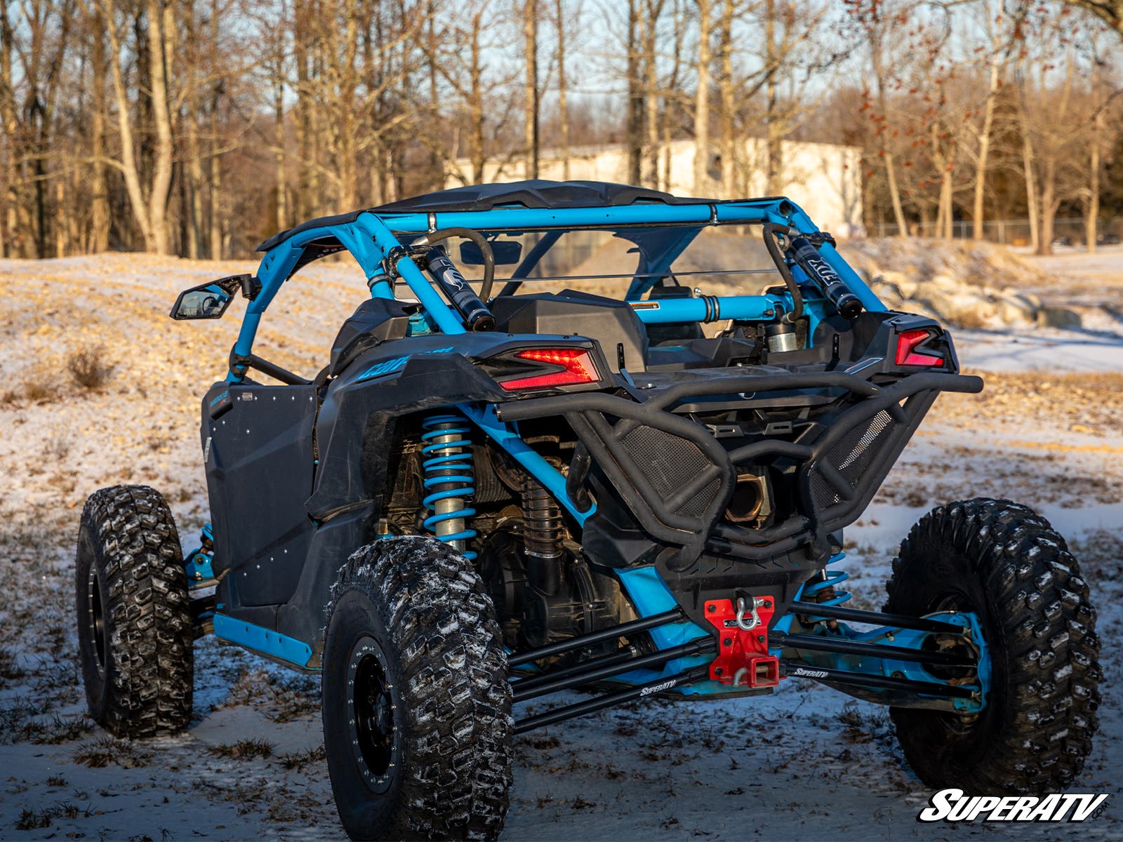 Can-Am Maverick X3 Rear Windshield - Light Tint Scratch-Resistant - Image 3