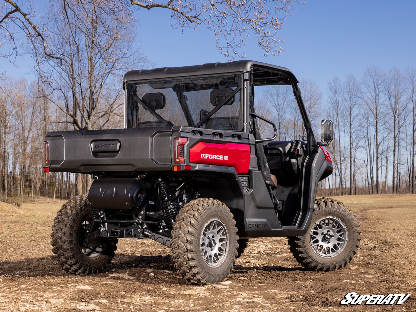 CFMOTO UForce U10 Pro Rear Windshield - Image 2