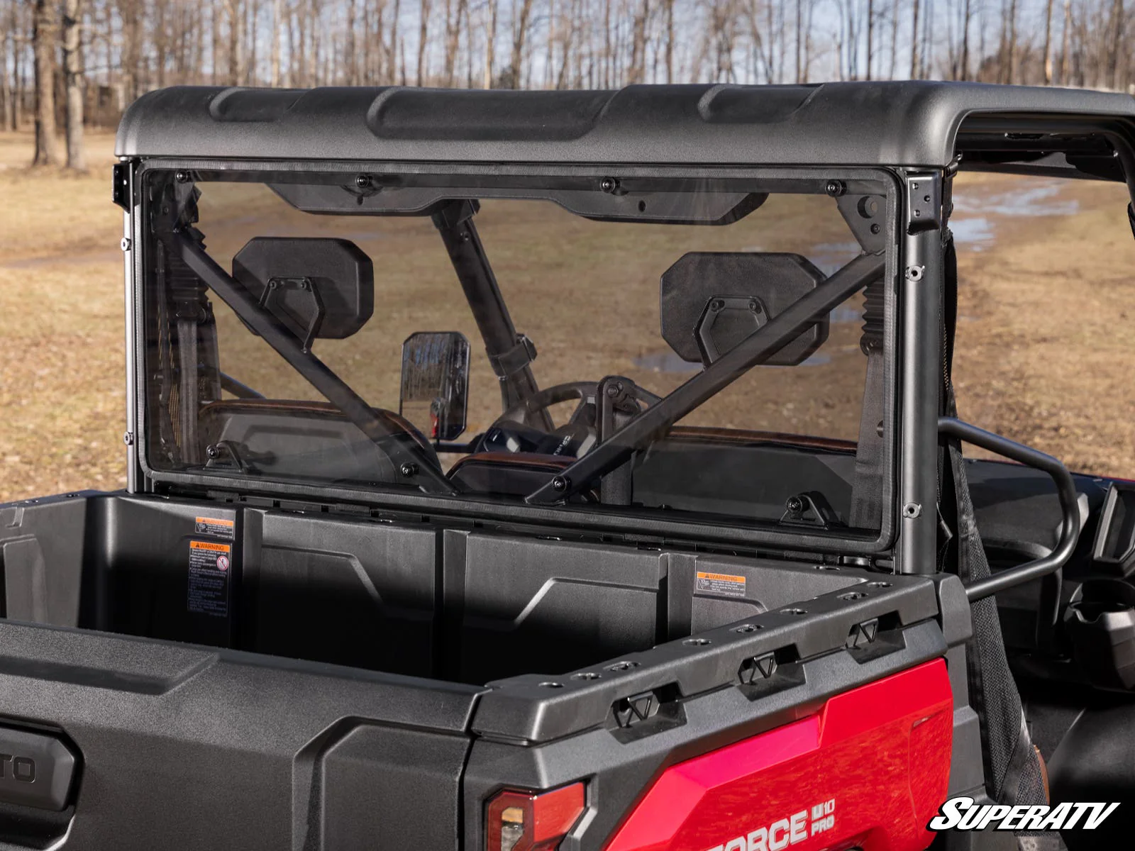 CFMOTO UForce U10 Pro Rear Windshield - Image 3