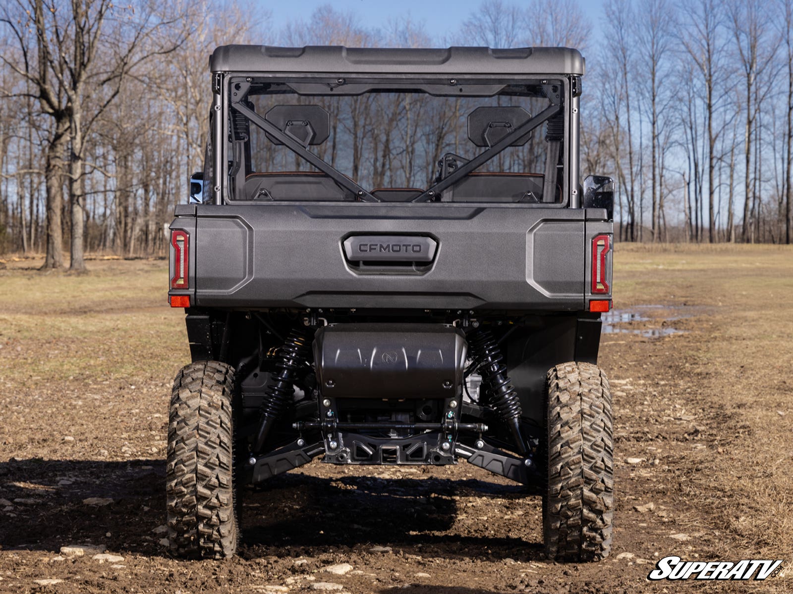 CFMOTO UForce U10 Pro Rear Windshield - Image 4
