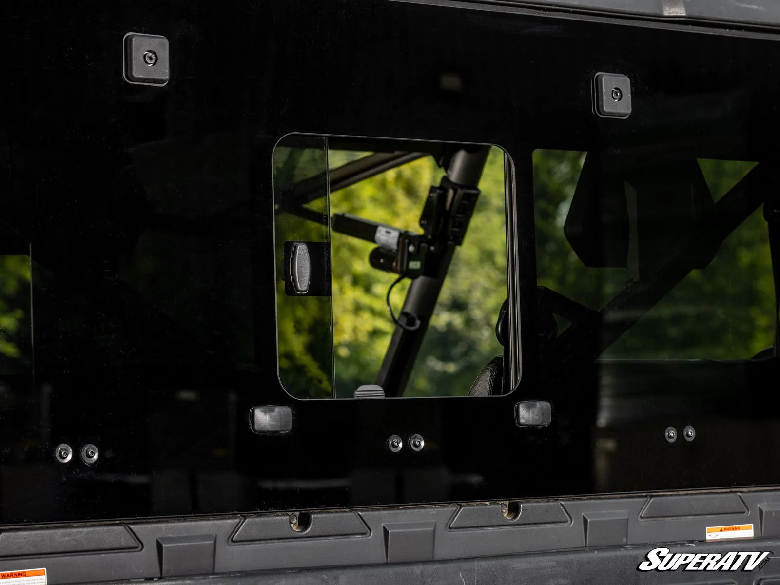 CFMOTO UForce 1000 Glass Sliding Rear Windshield - Image 6
