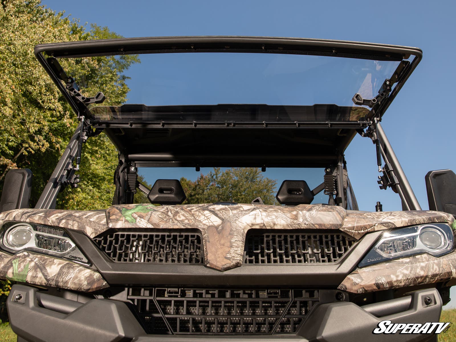 CFMOTO UForce 1000 Flip Windshield - Image 2