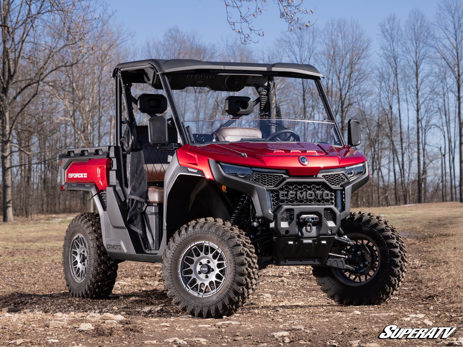 CFMOTO UForce U10 Pro Half Windshield - Image 2