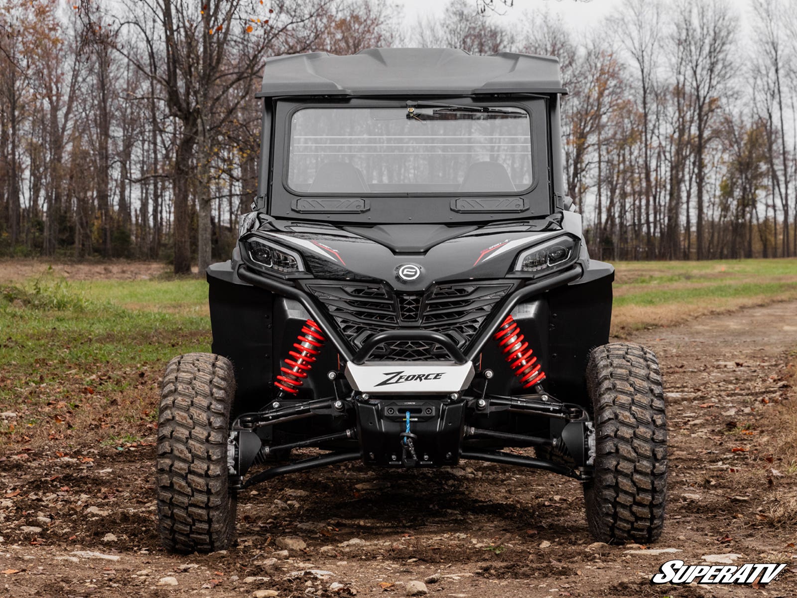 CFMOTO ZForce 800 Trail Glass Windshield - Image 2