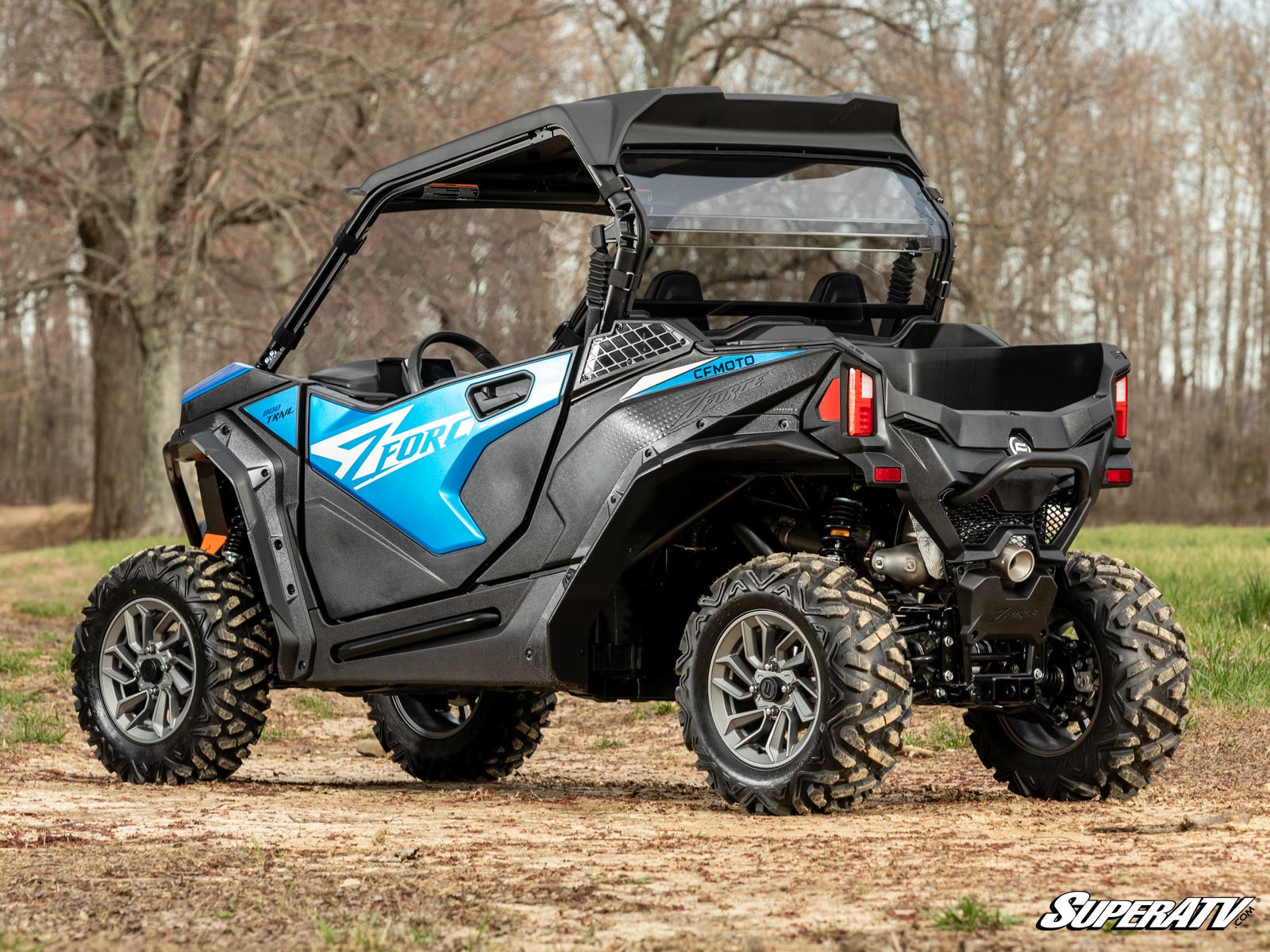 CFMOTO ZForce 950 Sport Rear Windshield - Image 2