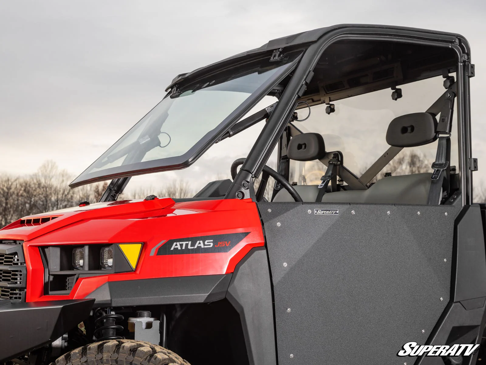Gravely Atlas JSV MaxDrive Power Flip Glass Windshield - Image 5