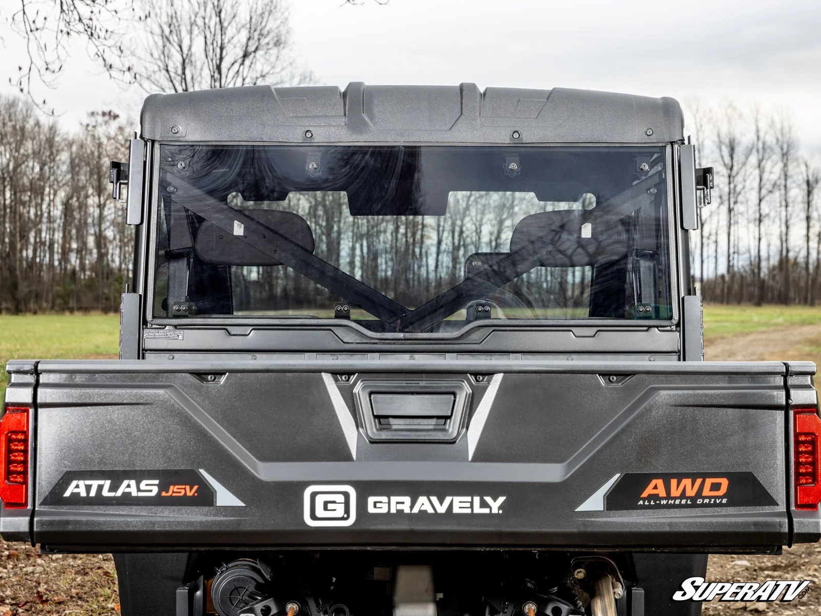 Gravely Atlas JSV Vented Full Rear Windshield - Image 5