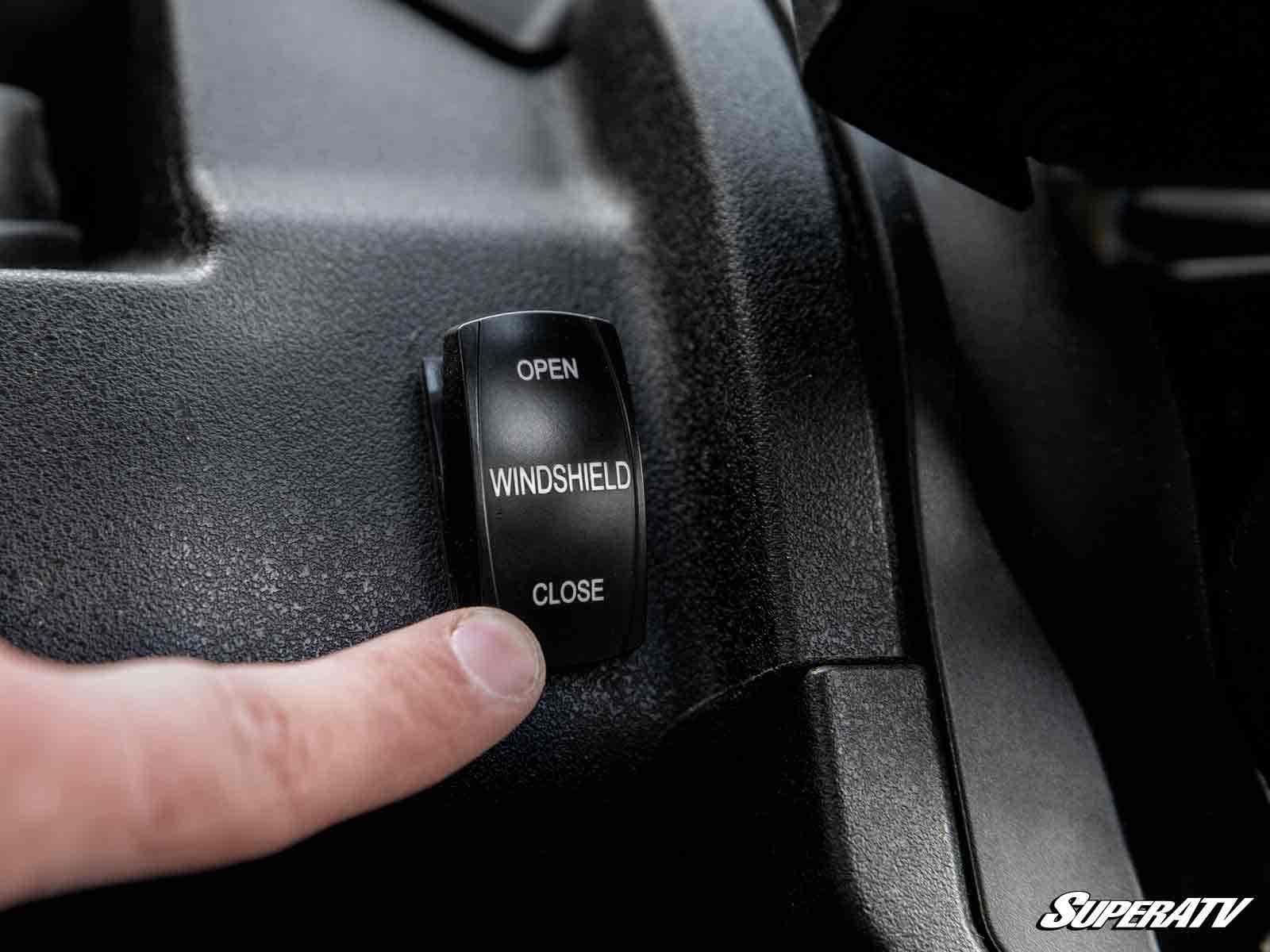 Honda Pioneer 1000 MaxDrive Power Flip Windshield - Image 6