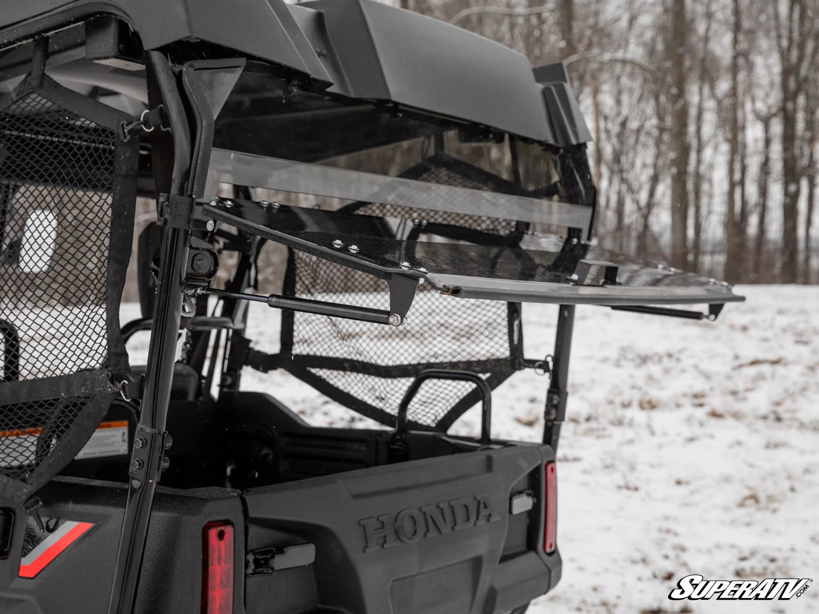 Honda Pioneer 700-4 Rear Windshield - Image 4