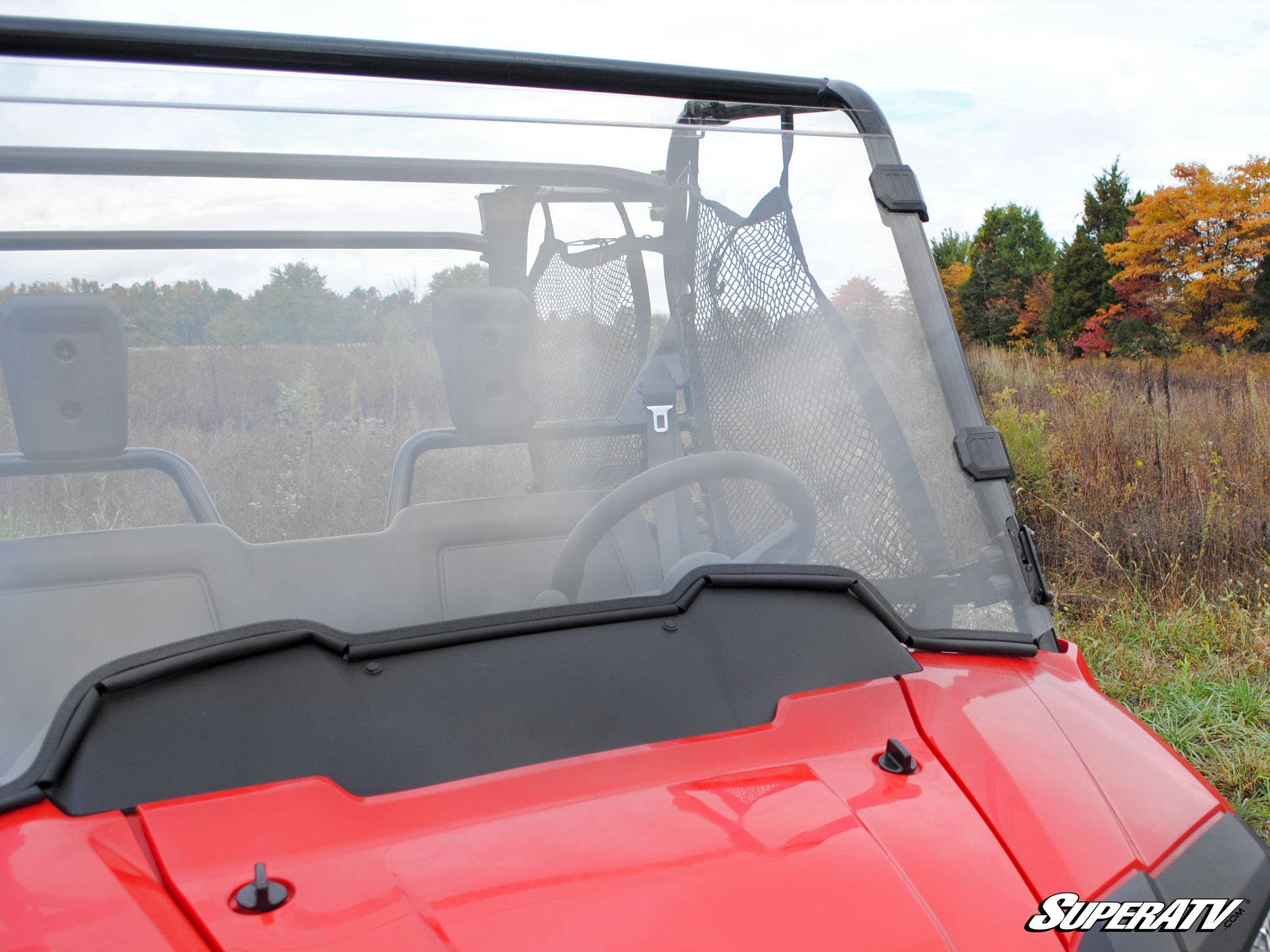 Honda Pioneer 700 Scratch Resistant Full Windshield - Image 3
