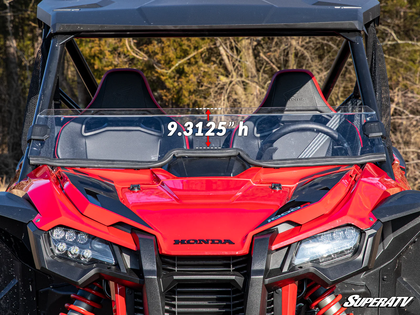 Honda Talon 1000 Half Windshield - Image 6