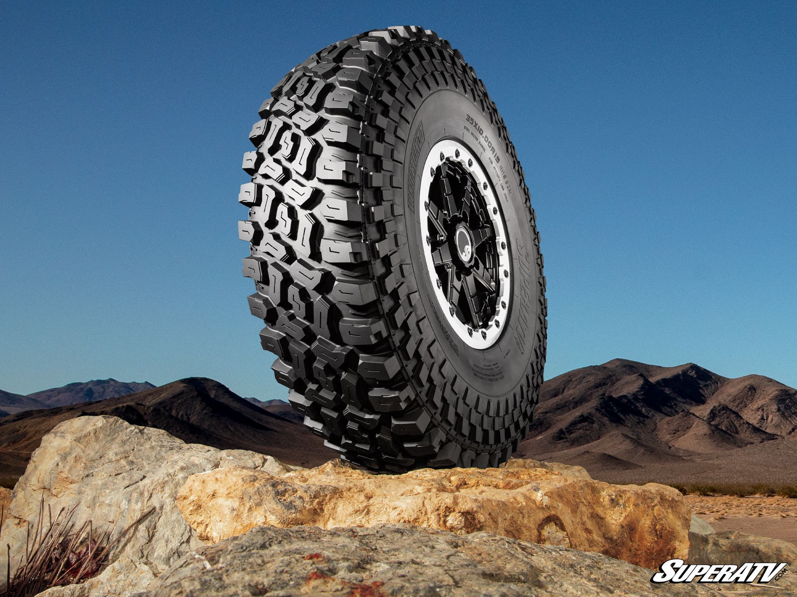 SuperATV Incursion A/T All-Terrain UTV/ATV Tires - 30x10-14 - Image 2