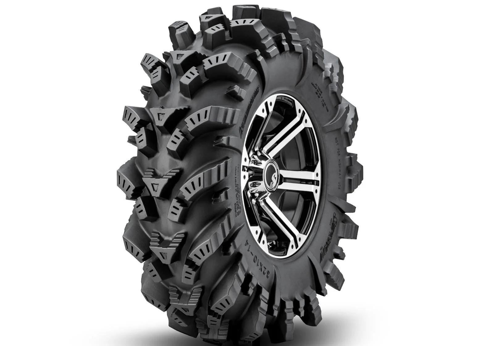 28in. Intimidator Tire & 14in. Bandit H-Series Wheel Combo