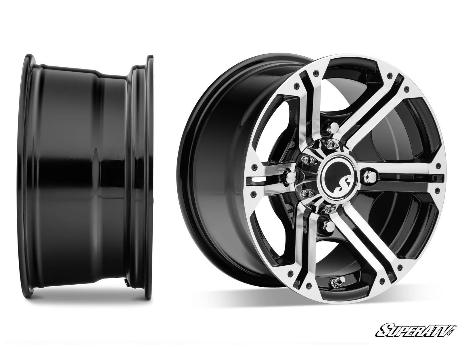 Intimidator Tires 32x10x14 with 14in. Bandit H-Series Machined Wheels - Image 4