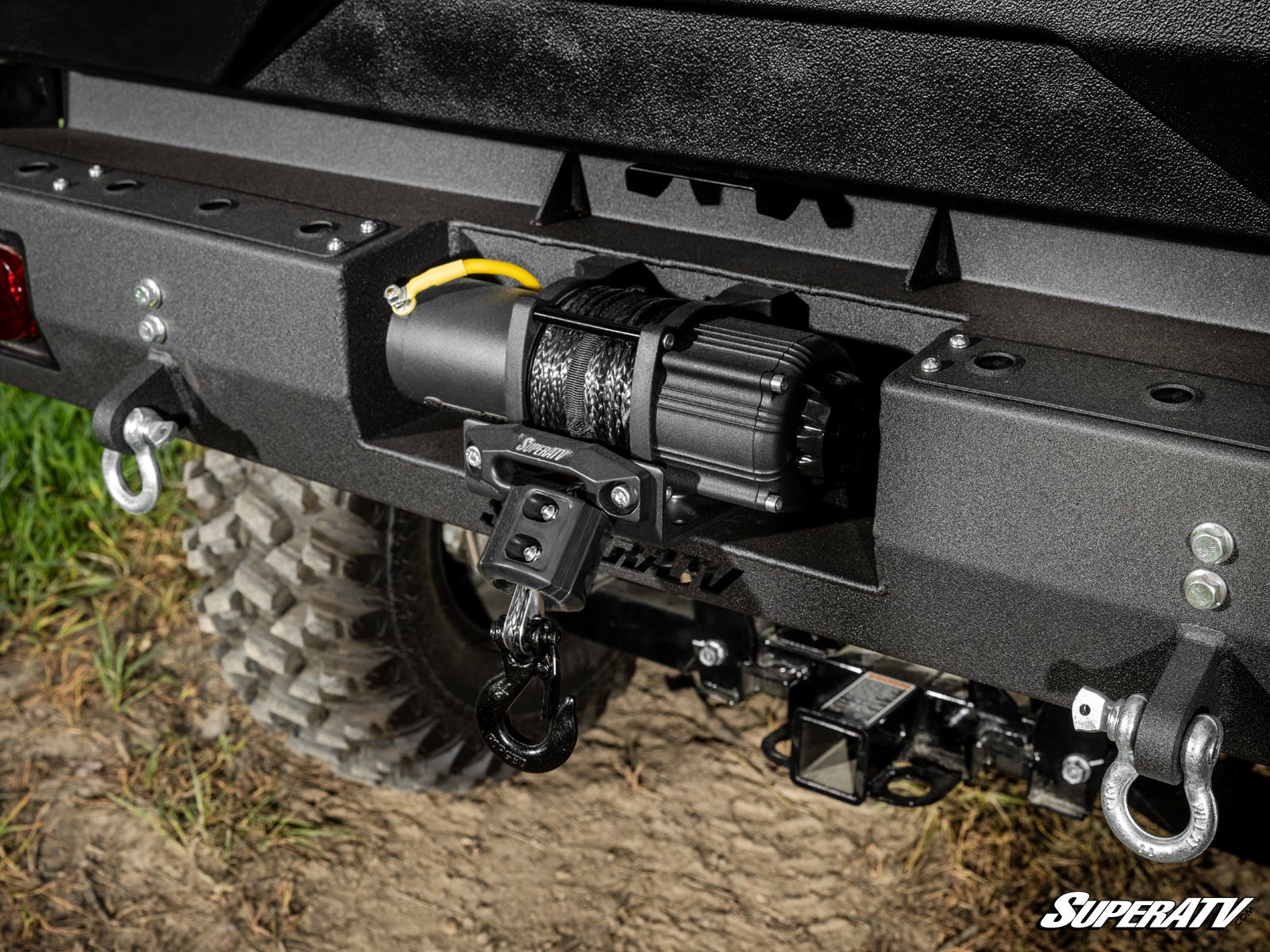 Kawasaki Mule Pro Winch Ready Rear Bumper - Image 6