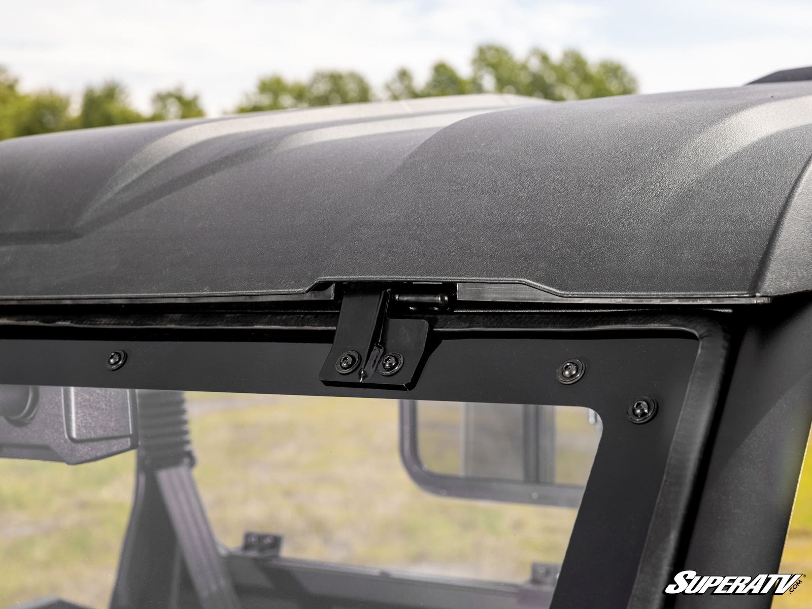 Kawasaki Ridge MaxDrive Power Flip Windshield - Image 2