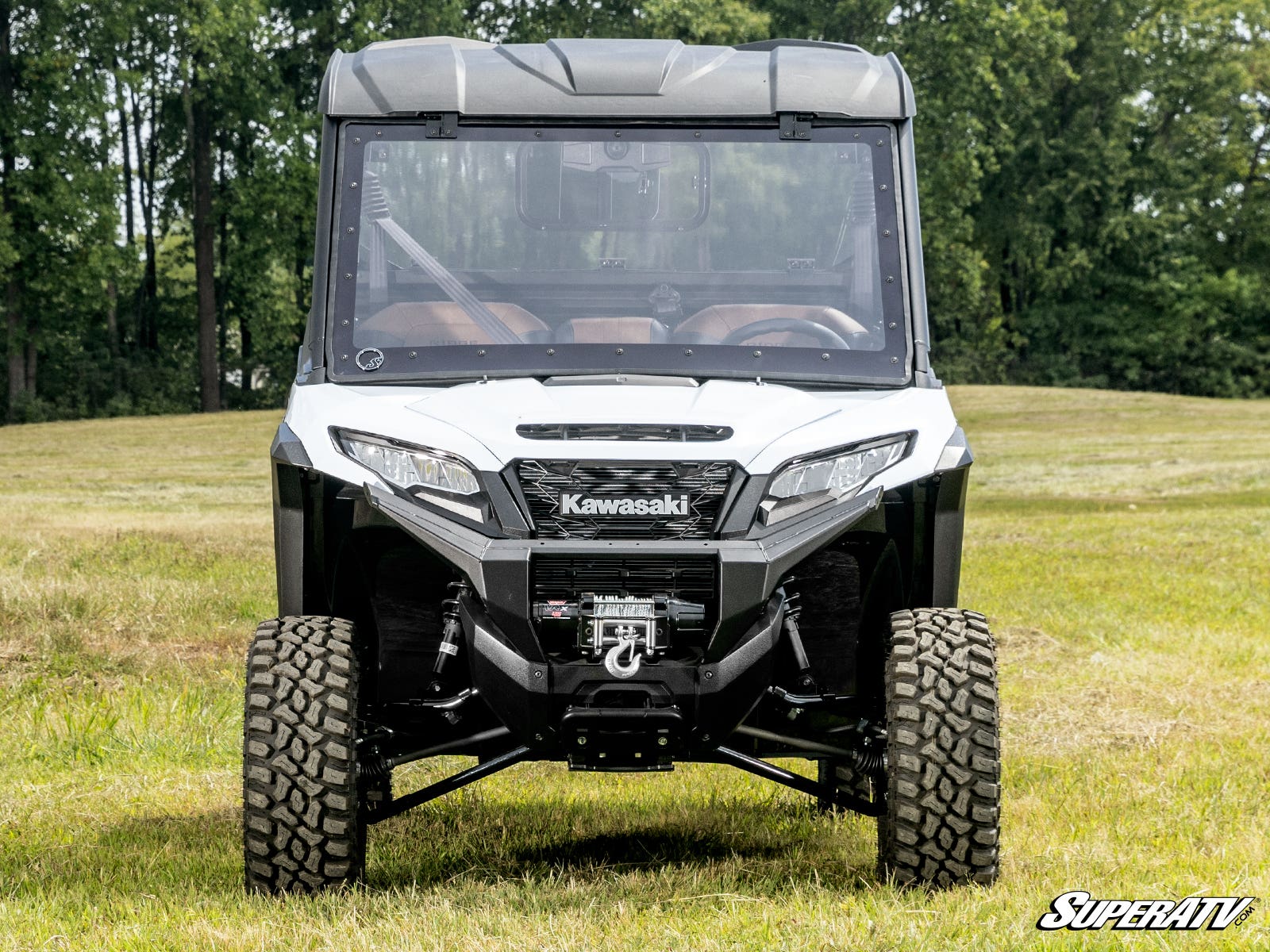Kawasaki Ridge MaxDrive Power Flip Windshield - Image 5