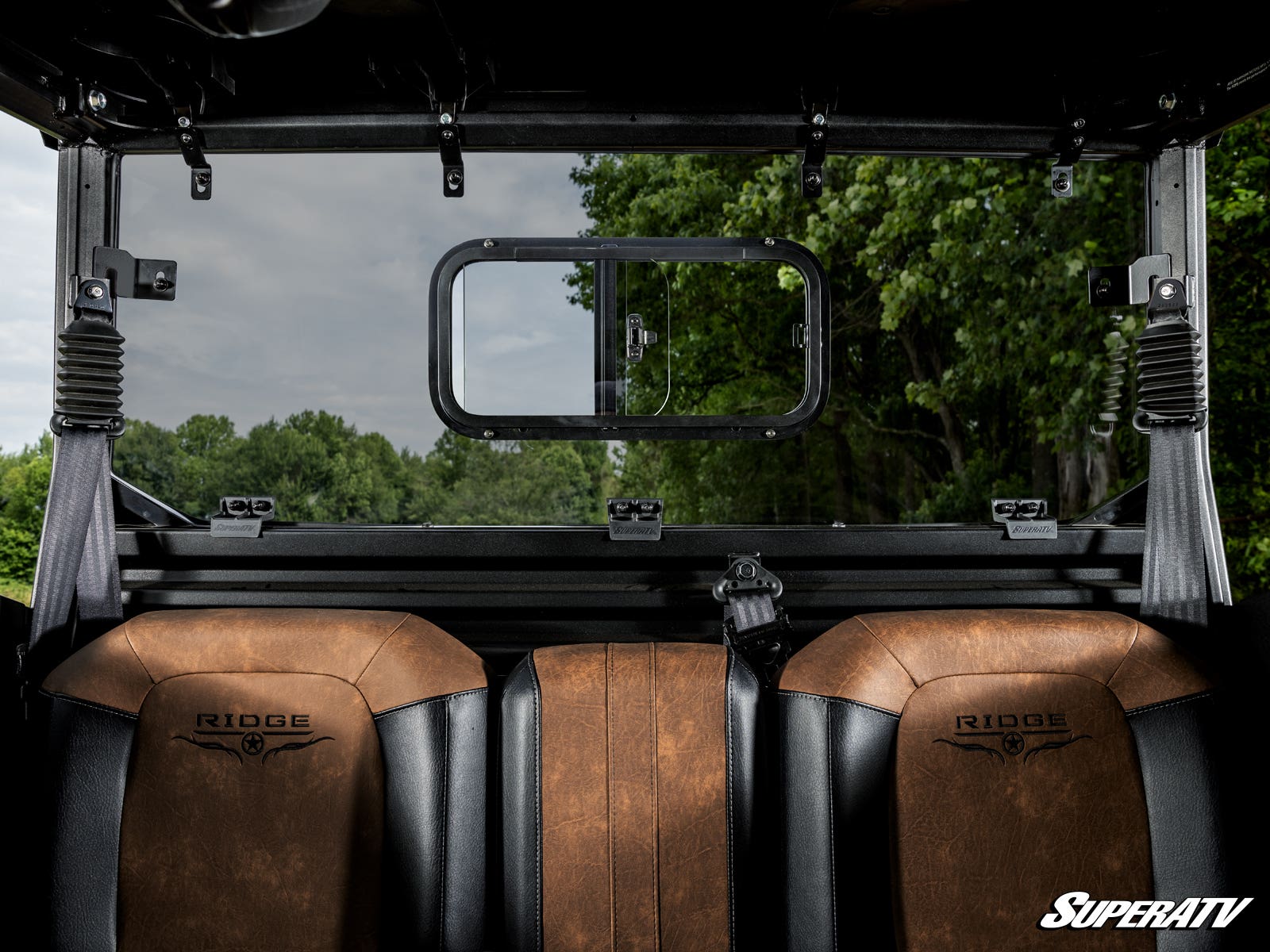 Kawasaki Ridge Sliding Rear Windshield - Image 5