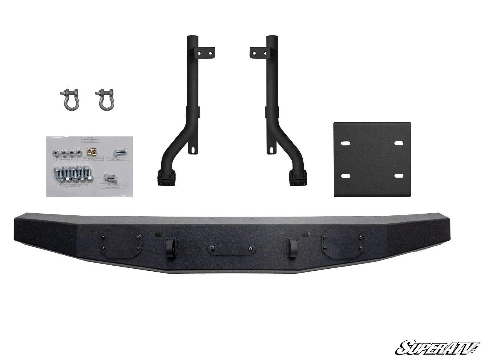 Kawasaki Teryx 4 Winch Ready Rear Bumper - Image 3