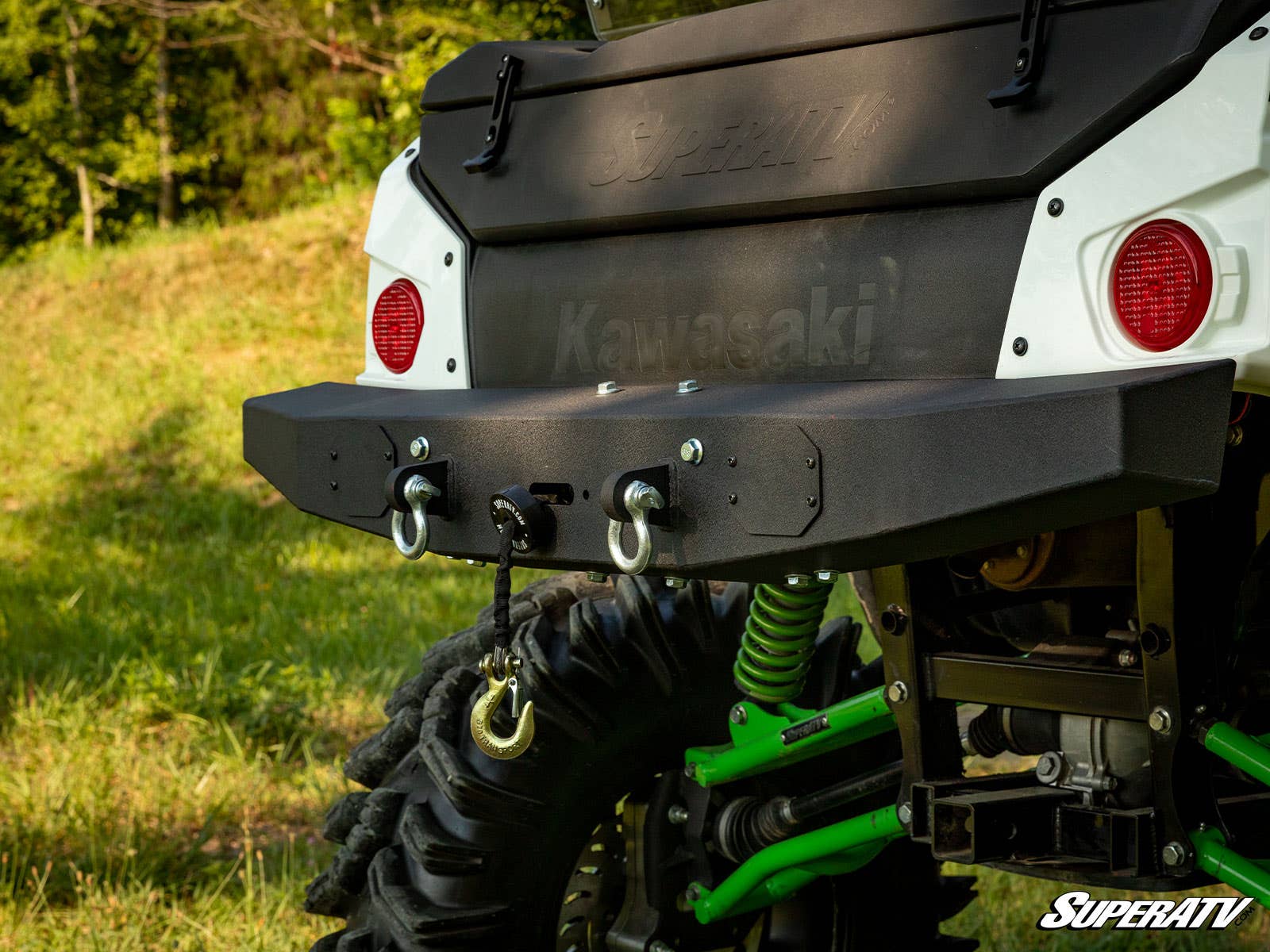 Kawasaki Teryx 4 Winch Ready Rear Bumper - Image 4
