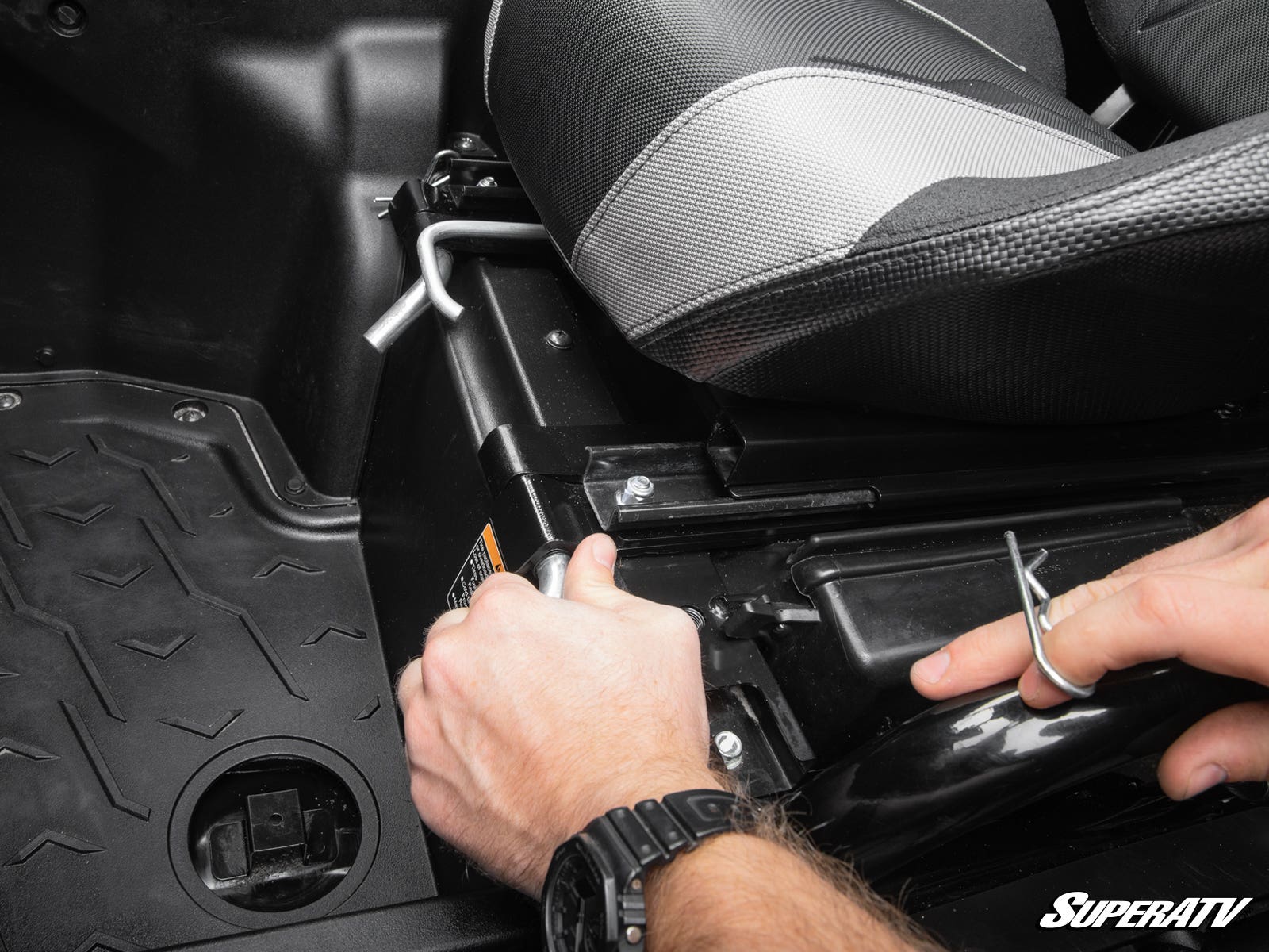 Kawasaki Teryx KRX 1000 Flip-Up Seat Base - Image 6