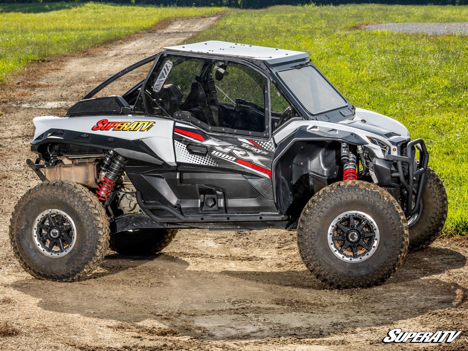 Kawasaki Teryx KRX 1000 Hard Cab Enclosure Upper Doors - Image 3