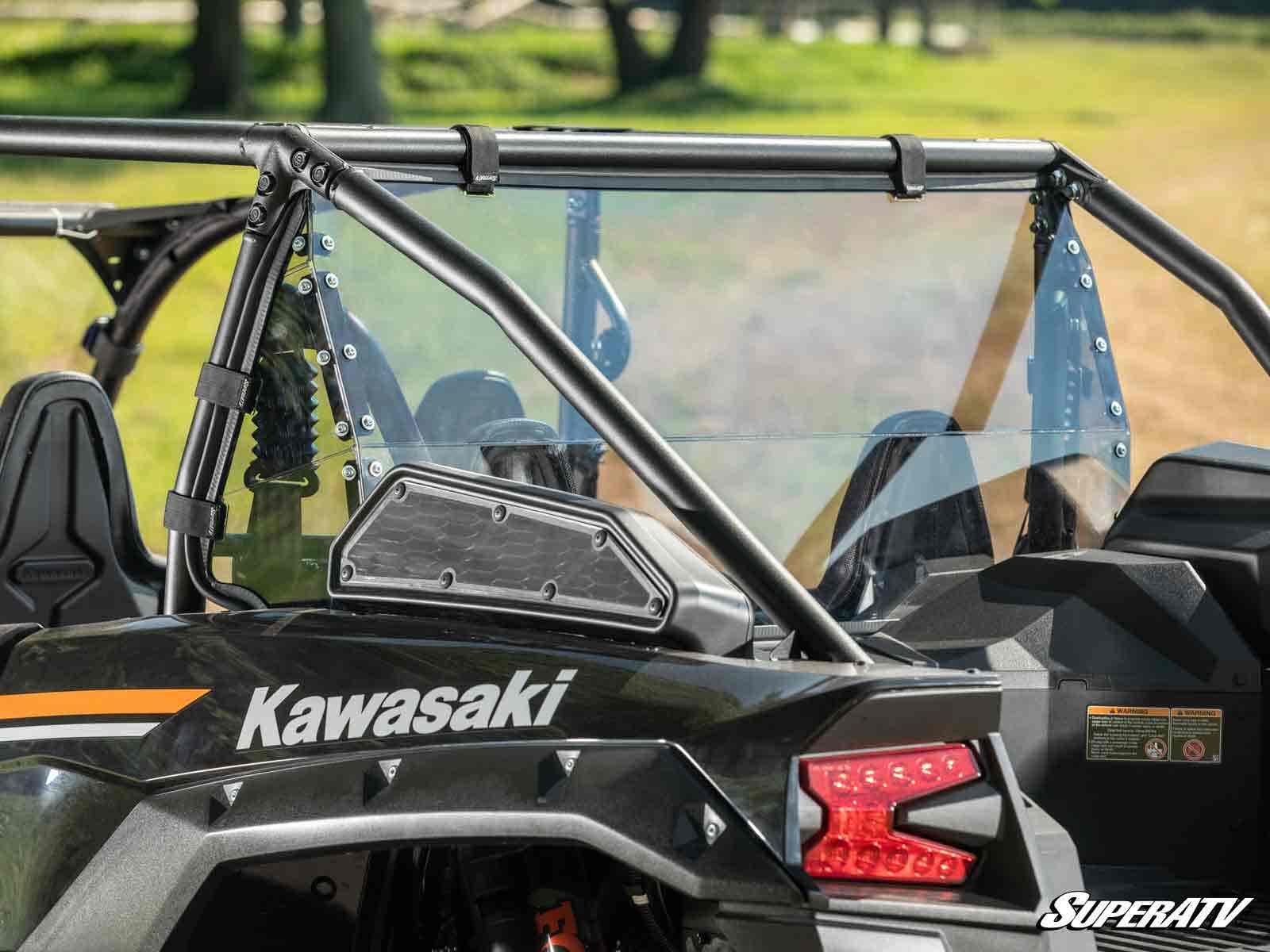 Kawasaki Teryx KRX 4 1000 Rear Windshield - Image 2
