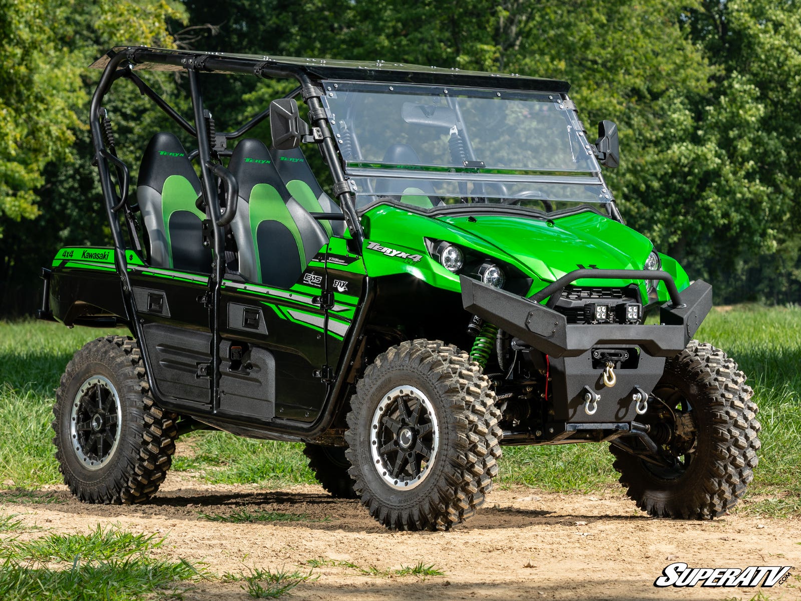 Kawasaki Teryx S Flip Windshield - Image 5