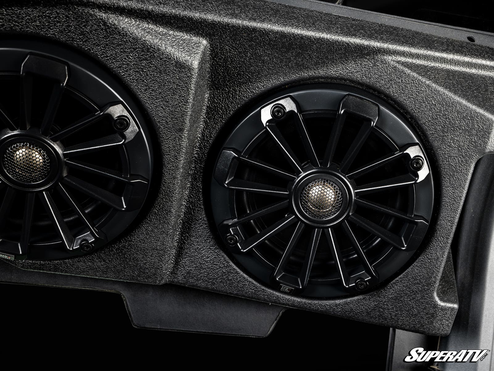MB Quart 320-Watt Stage 4 Can-Am Defender Tuned Four-Speaker Visor Audio System - Image 3