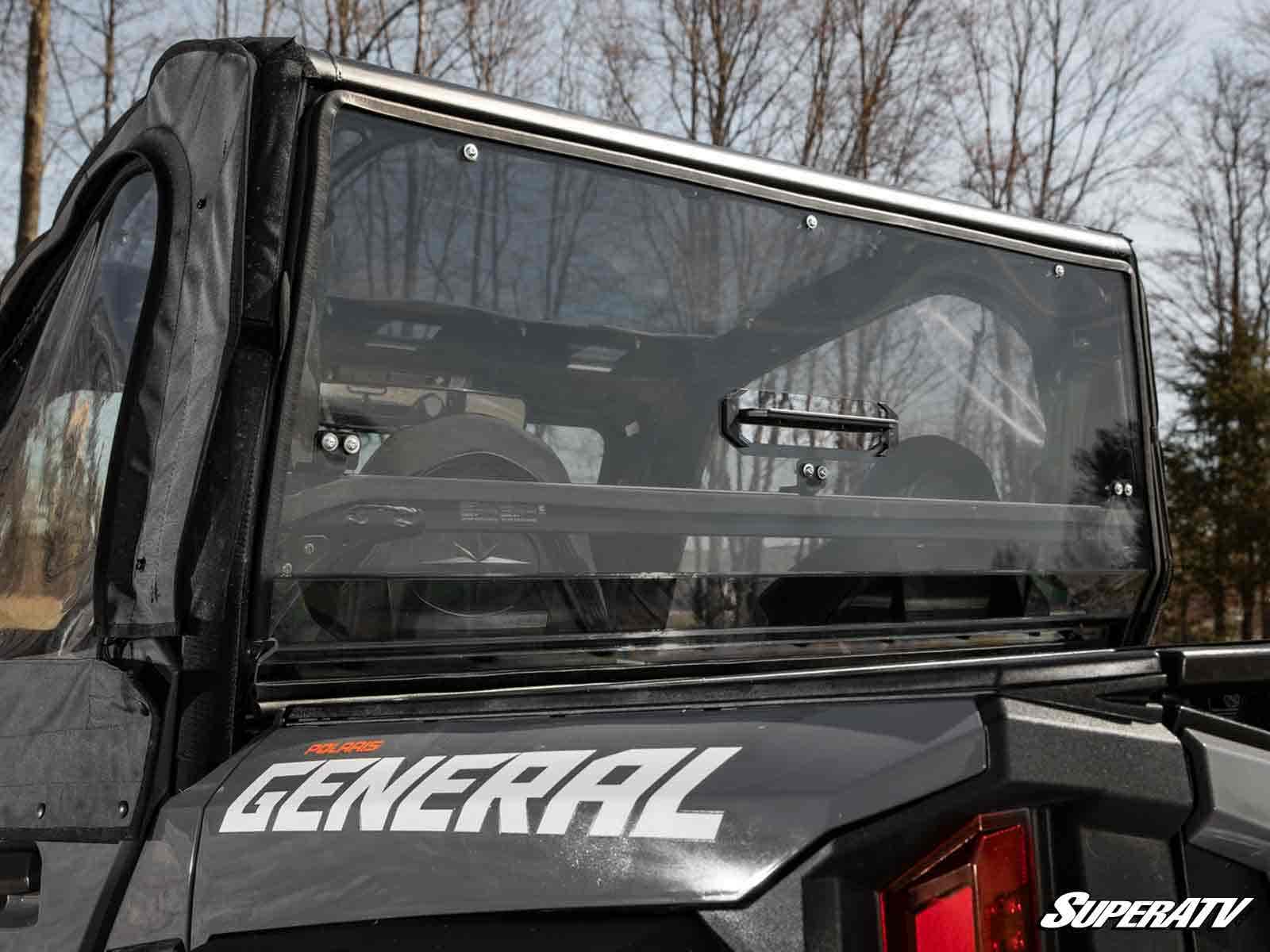 Polaris General 1000 Rear Vented Windshield - Image 6