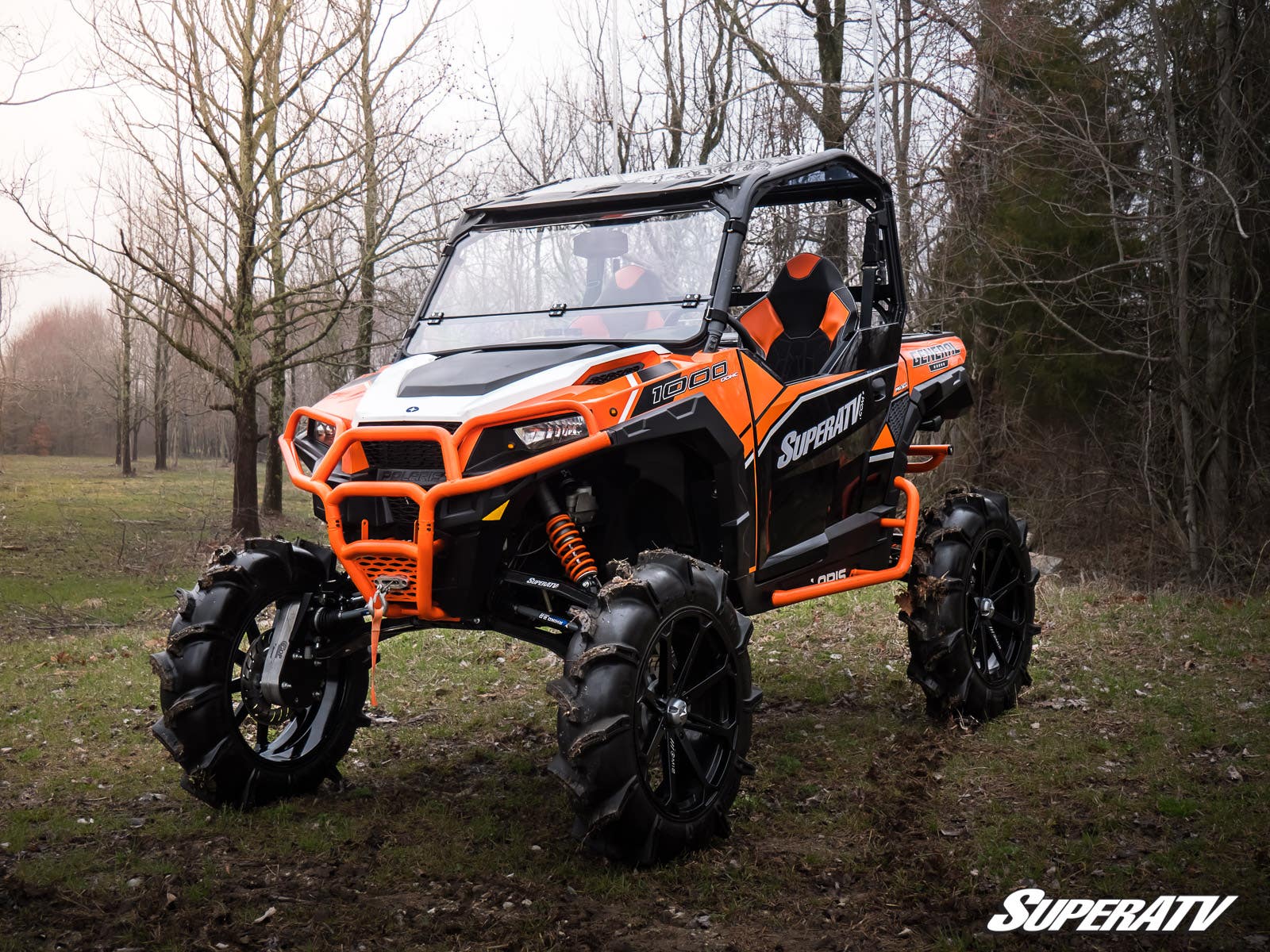 Polaris General XP 1000 Flip Down Windshield - Image 6