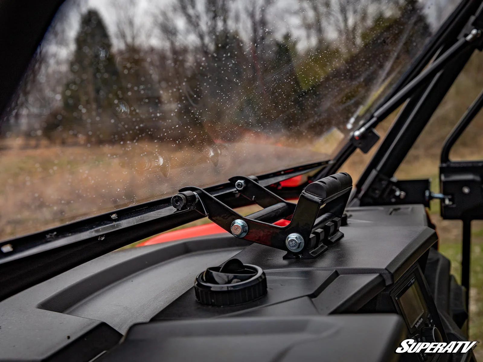 Polaris General XP 1000 Scratch Resistant Flip Windshield - Image 4