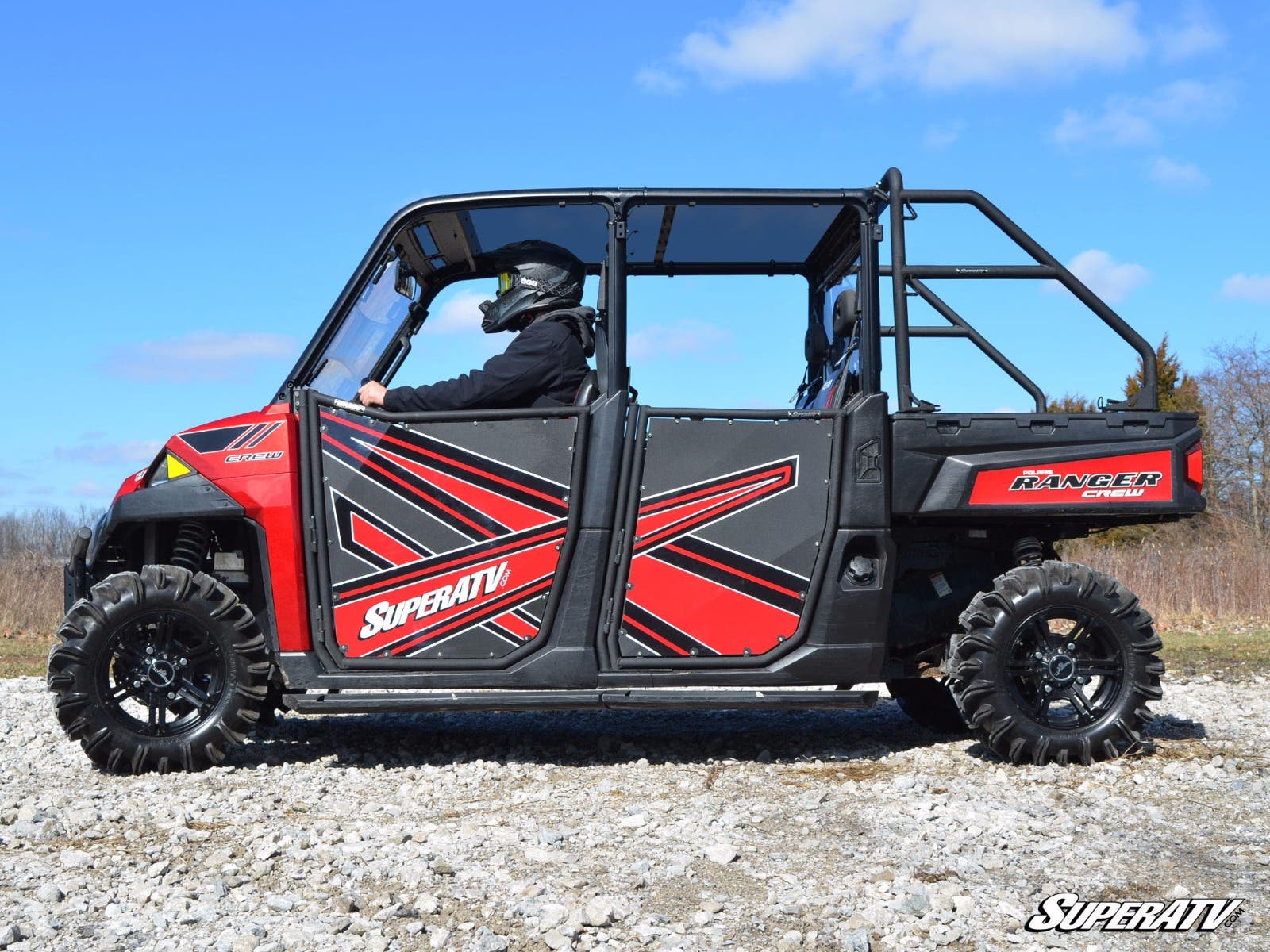 Polaris Ranger XP 1000 Crew Tinted Roof - Image 2
